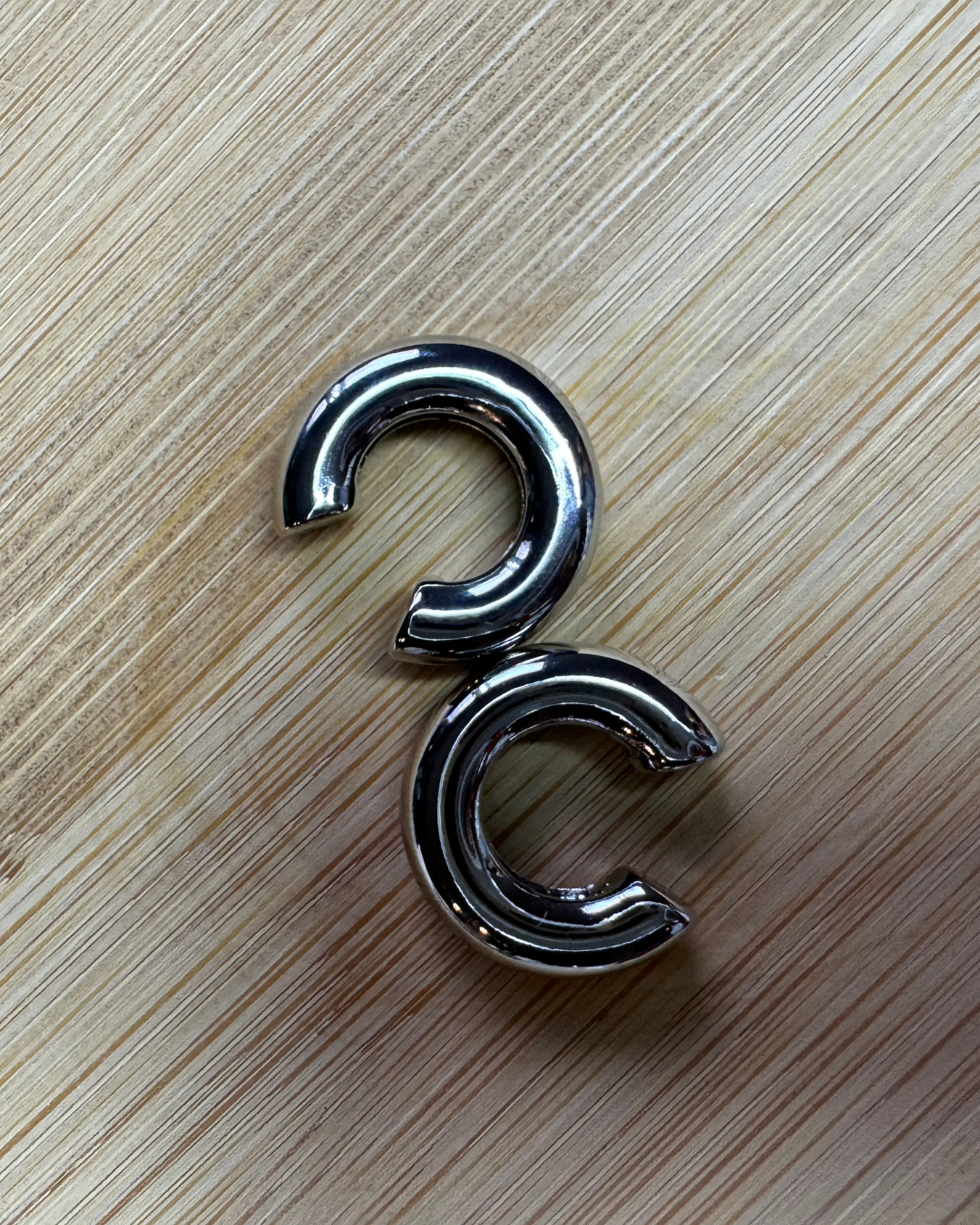 Chunky Earcuff - Silver / Single