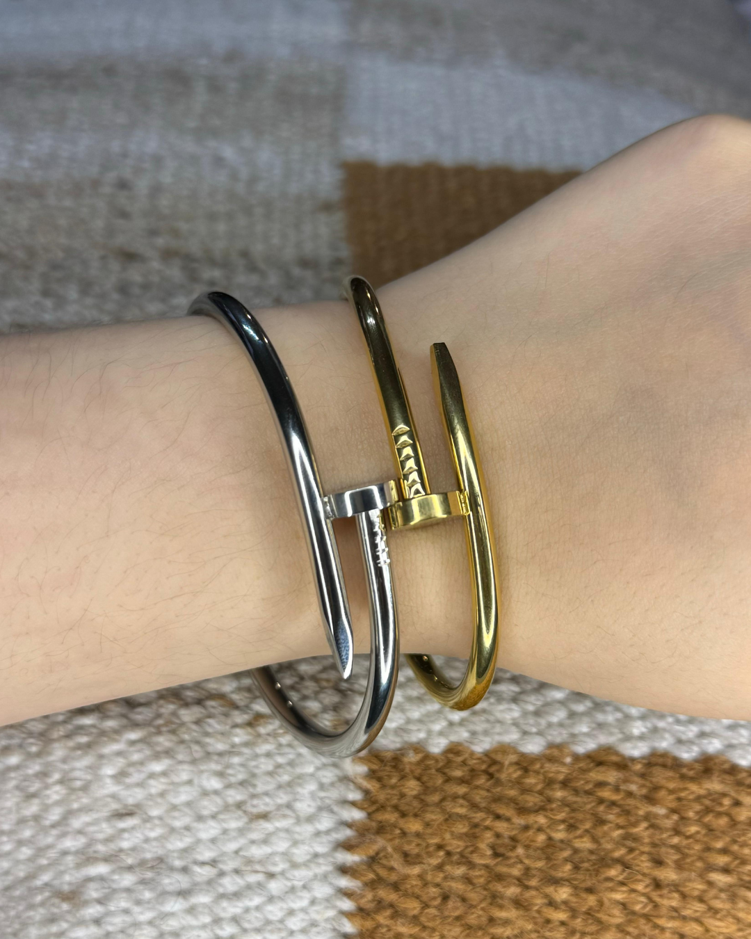 Nail Plain Bracelet